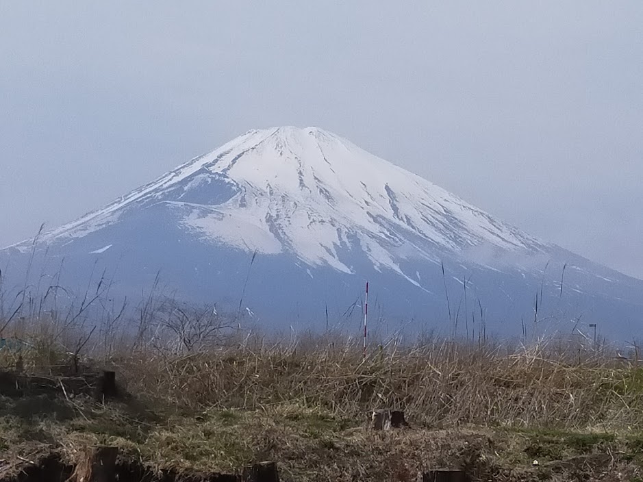長田山荘キャンプは富士山が目の前